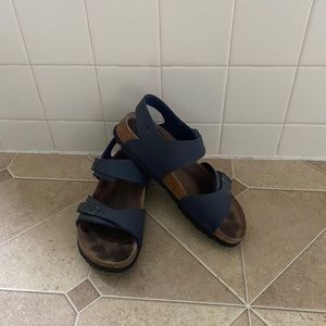 Milano Birkenstocks in blue